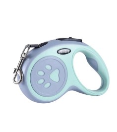 რულეტი Pet dog Paw ცისფერი 5მ