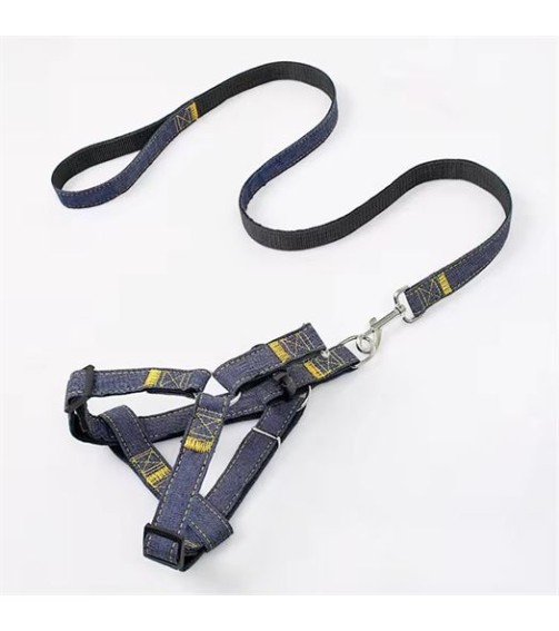 საკაზმი CQZDBEST Leash003 ლურჯი