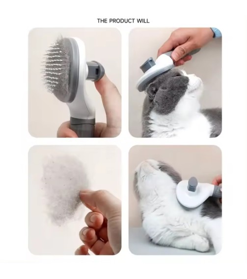 ცხოველის სავარცხელი OEM  RG-1 ნაცრისფერი 