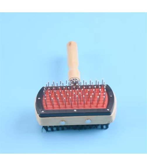 სავარცხელი ჯაგრისით OEM martin-1041 ყავისფერი