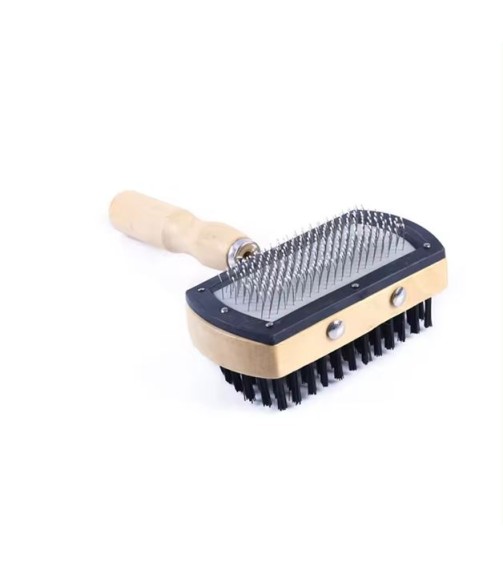 სავარცხელი ჯაგრისით OEM martin-1041 ყავისფერი