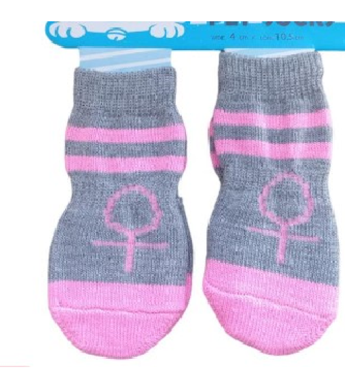 წინდა PetSock DHD-73 ვარდისფერი